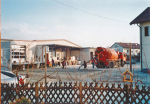 Schweiger Transport - Geschichte-2010-2011 - Neubau der alten Halle